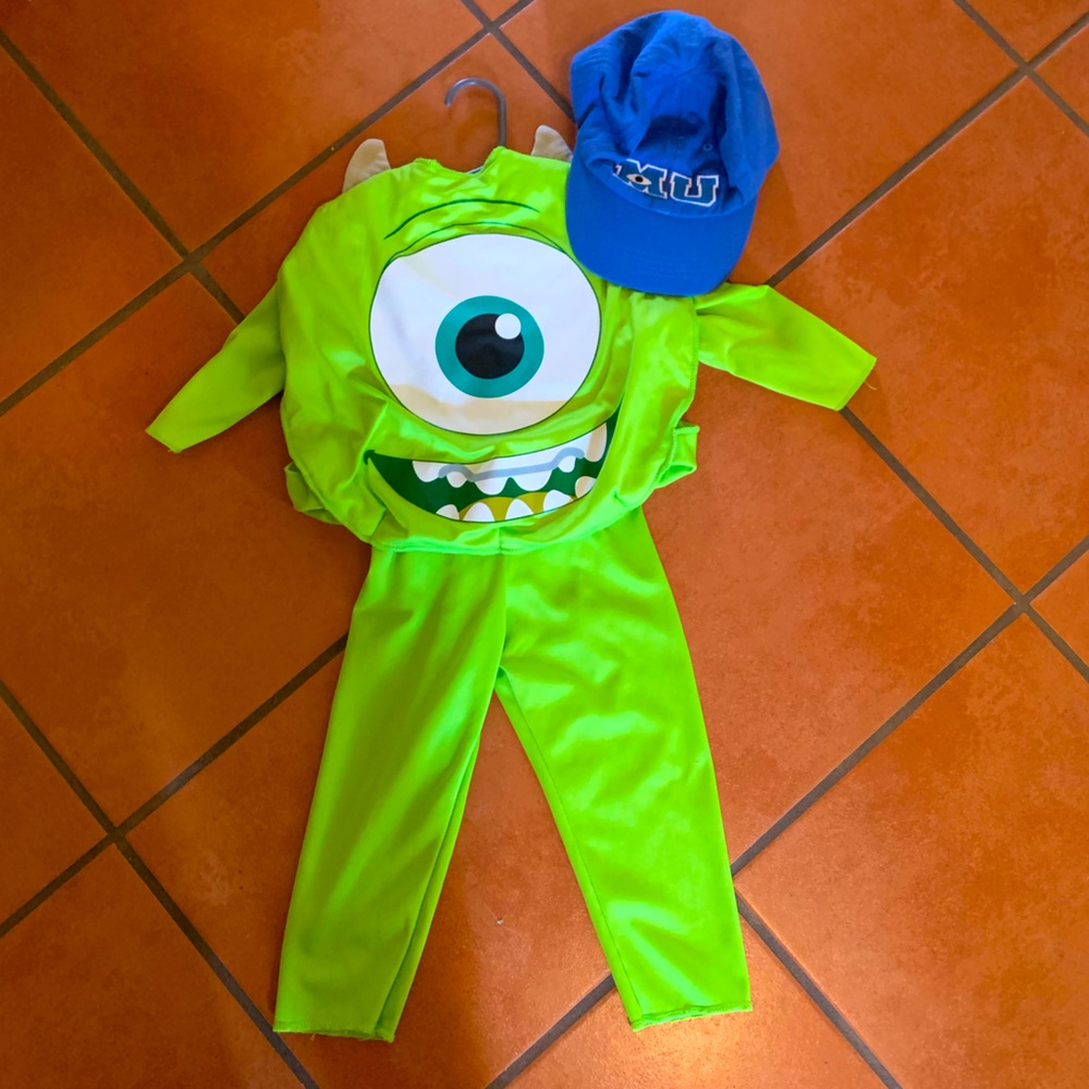 Monsters Inc toddler costume Mike